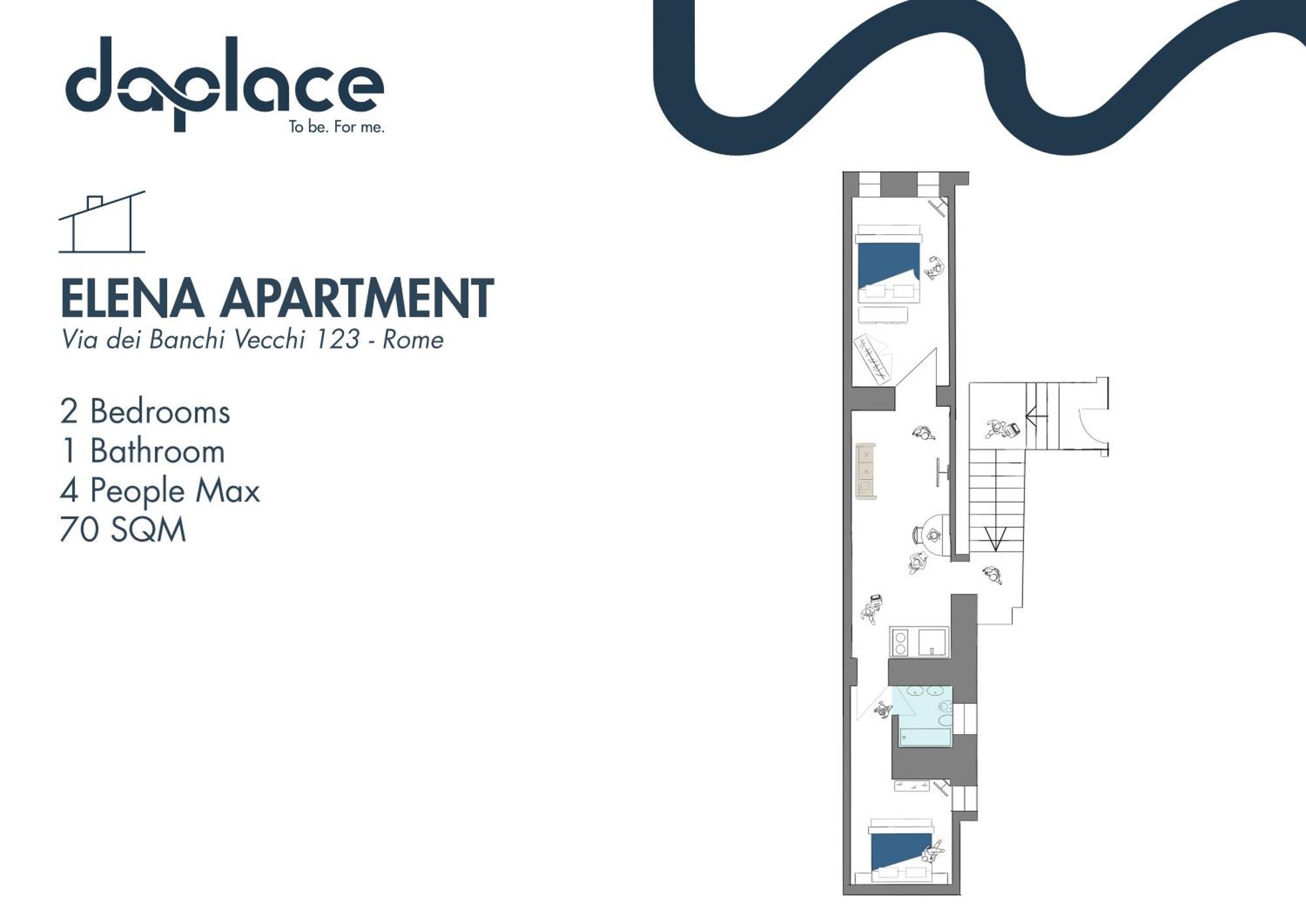 Apartment Daplace - Elena *